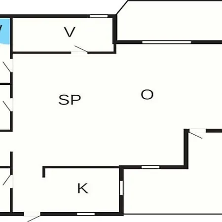 6 Person In Jaegerspris-by Traum Дом отдыха Фредерикссунн